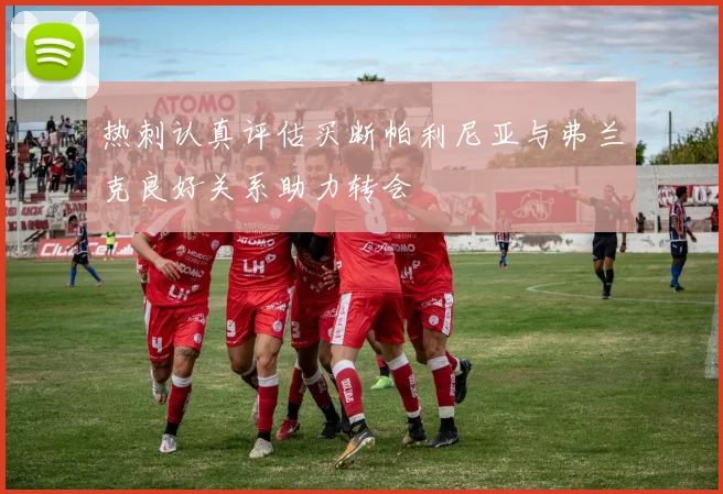 热刺认真评估买断帕利尼亚与弗兰克良好关系助力转会