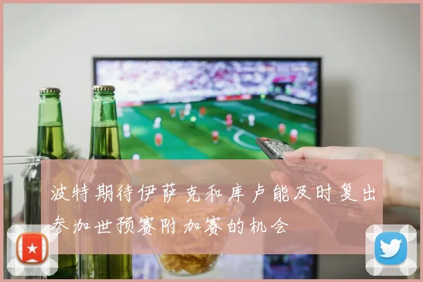 波特期待伊萨克和库卢能及时复出参加世预赛附加赛的机会
